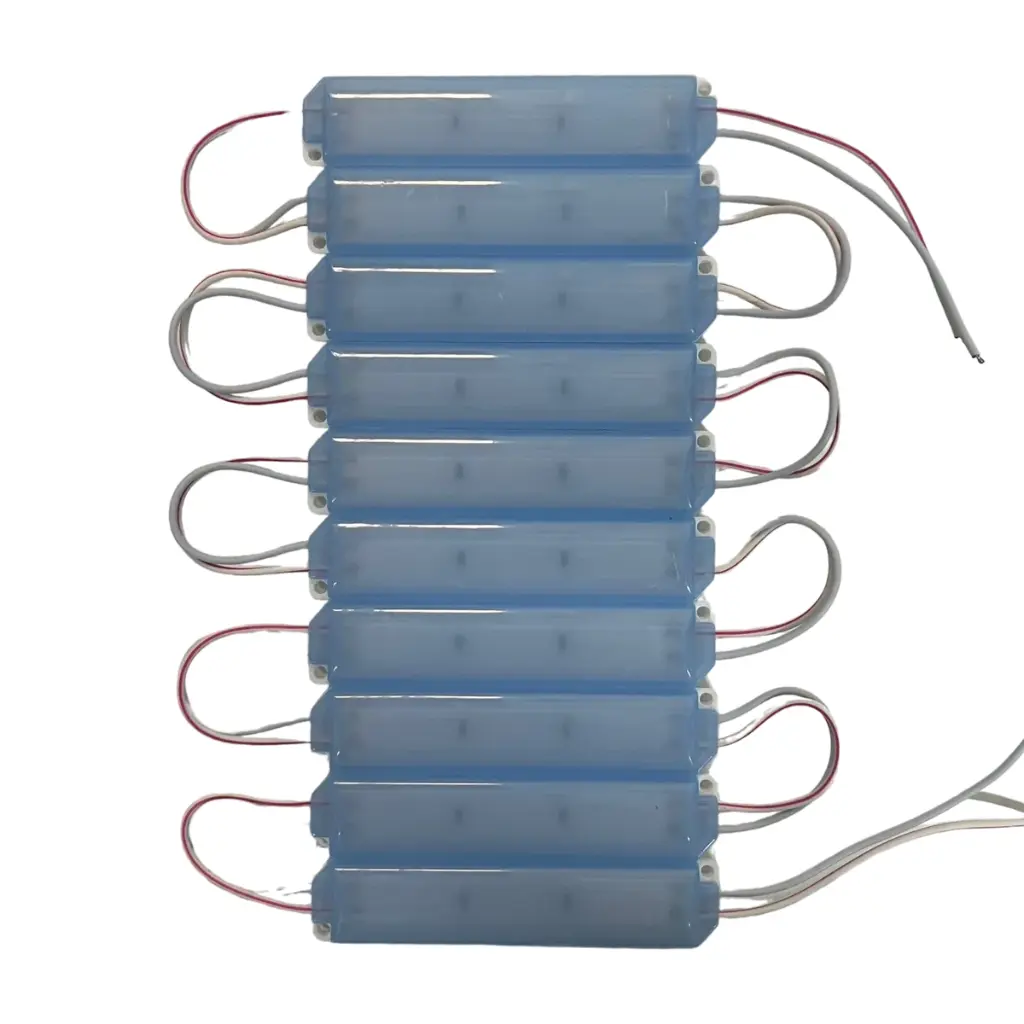 Modulo LED automotriz tipo encapsulado tira de 10 piezas en varios colores 