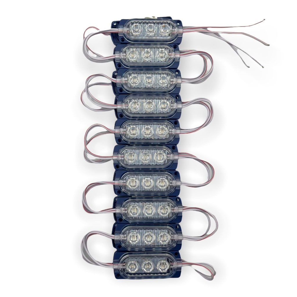 Modulo de 3 LED en varios colore tira de 20 piezas