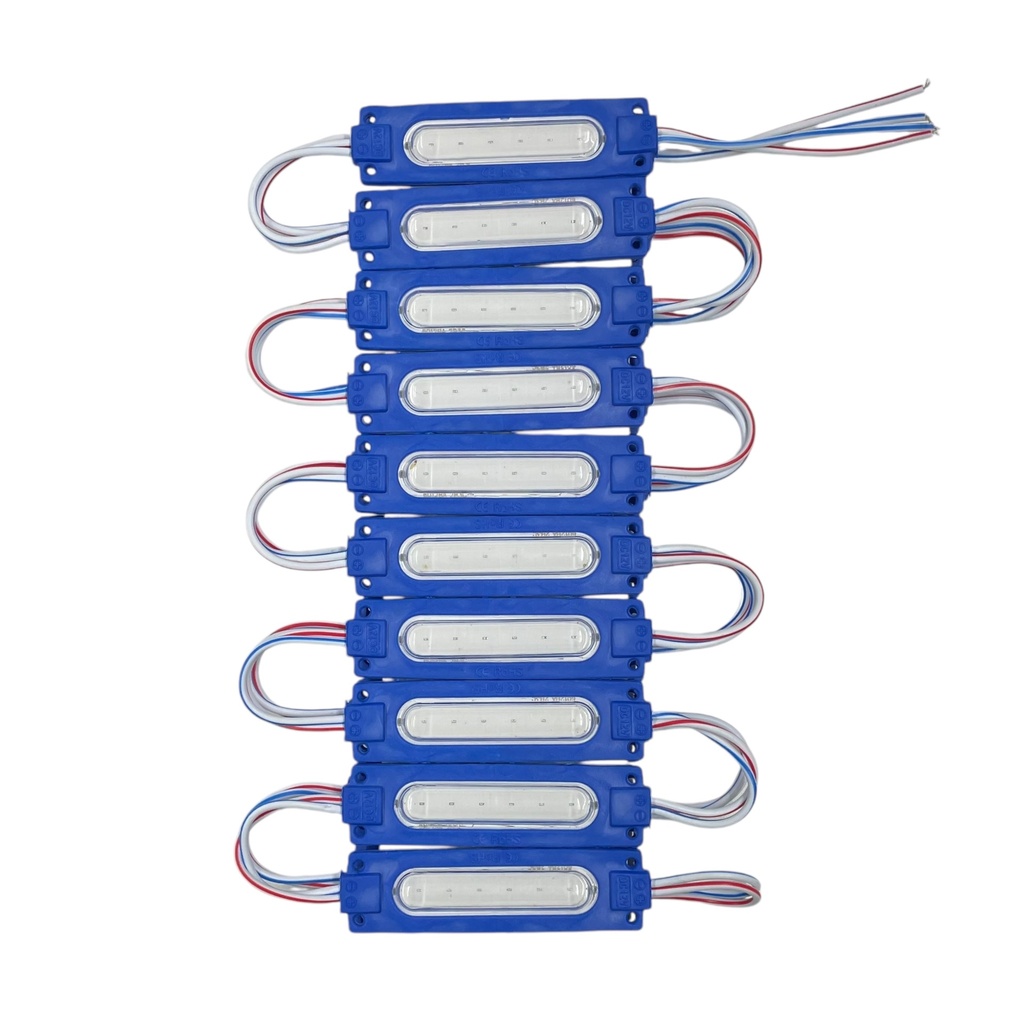 Módulo LED con cápsula varios colores tira de 20 piezas