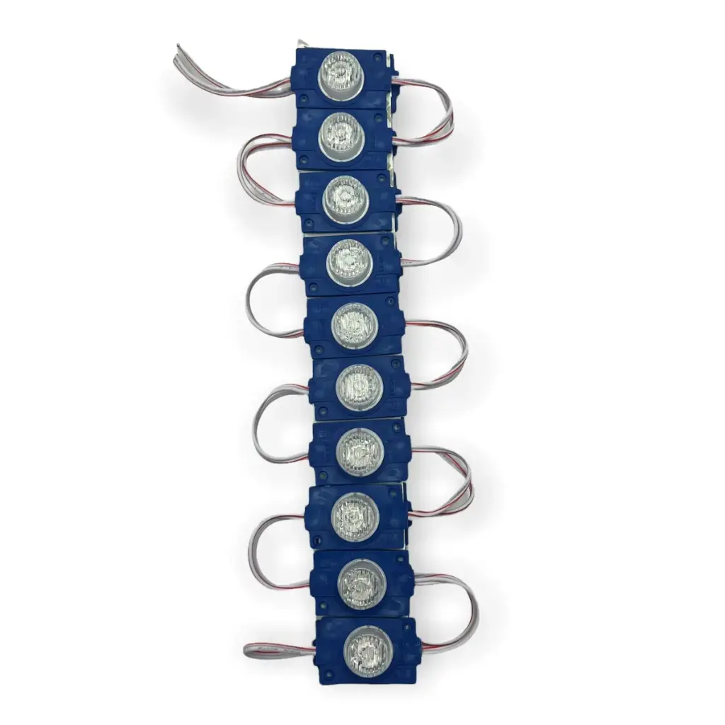 [FOLM14B] Módulo LED tipo sombrero (tira de 20 piezas) (Azul)