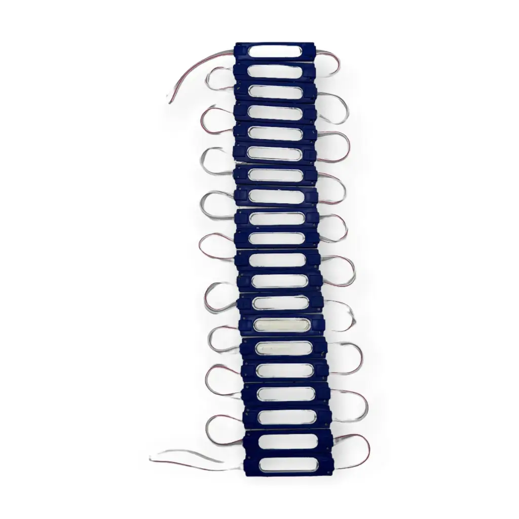 [LA-CCHGB] Módulo tipo chip con LED cob tira de 20 piezas (Azul)