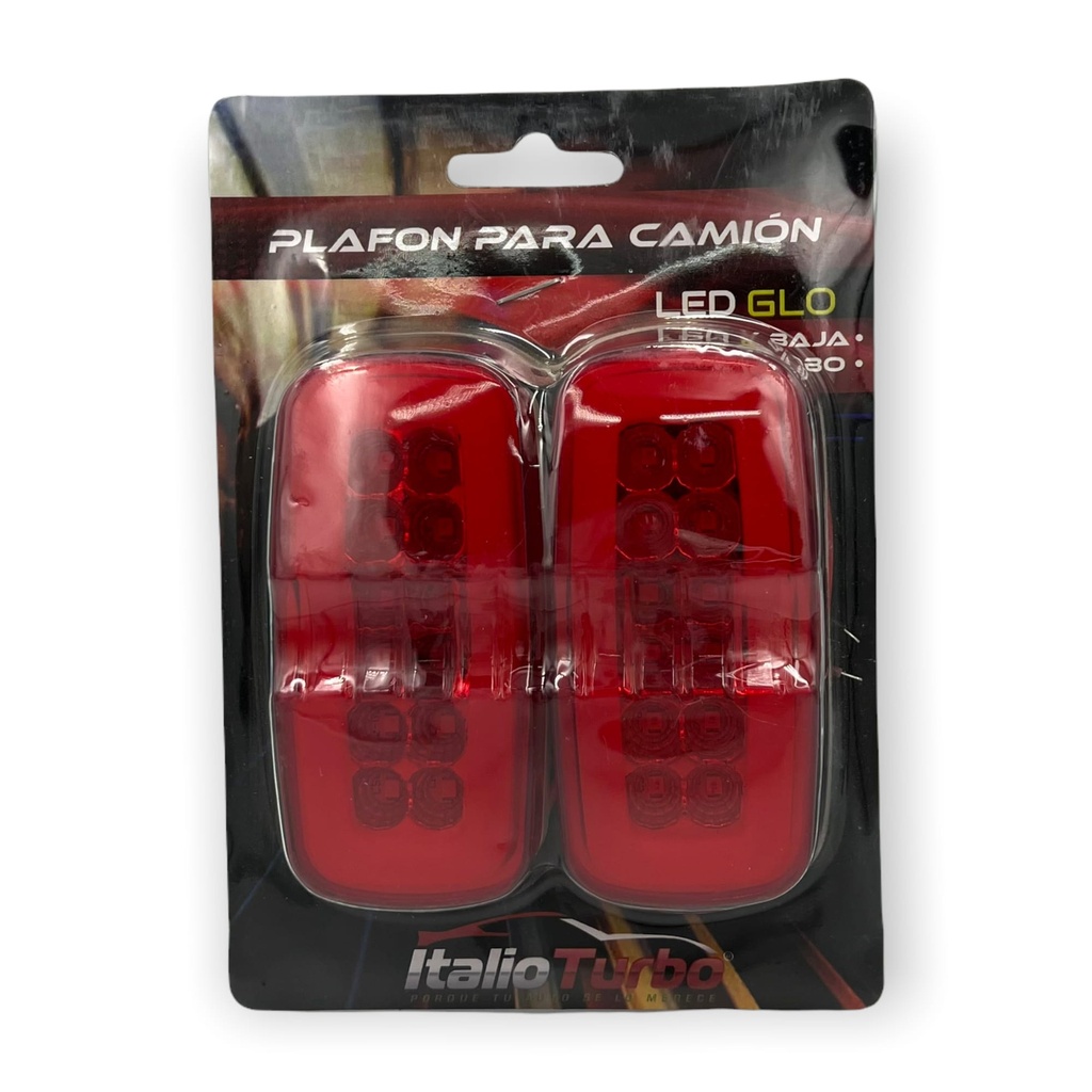 Par de plafón para camión GLO