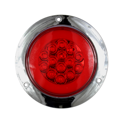 Plafón multivoltaje redondo con 14 LED y GLO