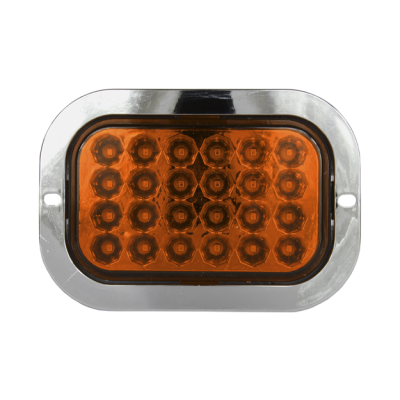 Plafón rectangular de 24 LED