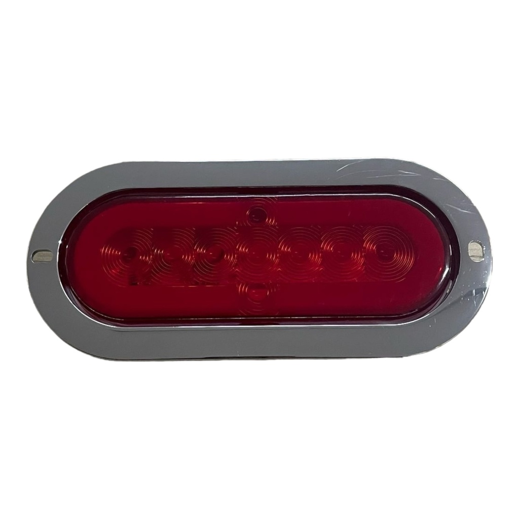 Plafón ovalado de 9 LED con GLO función alta, baja y estrobo