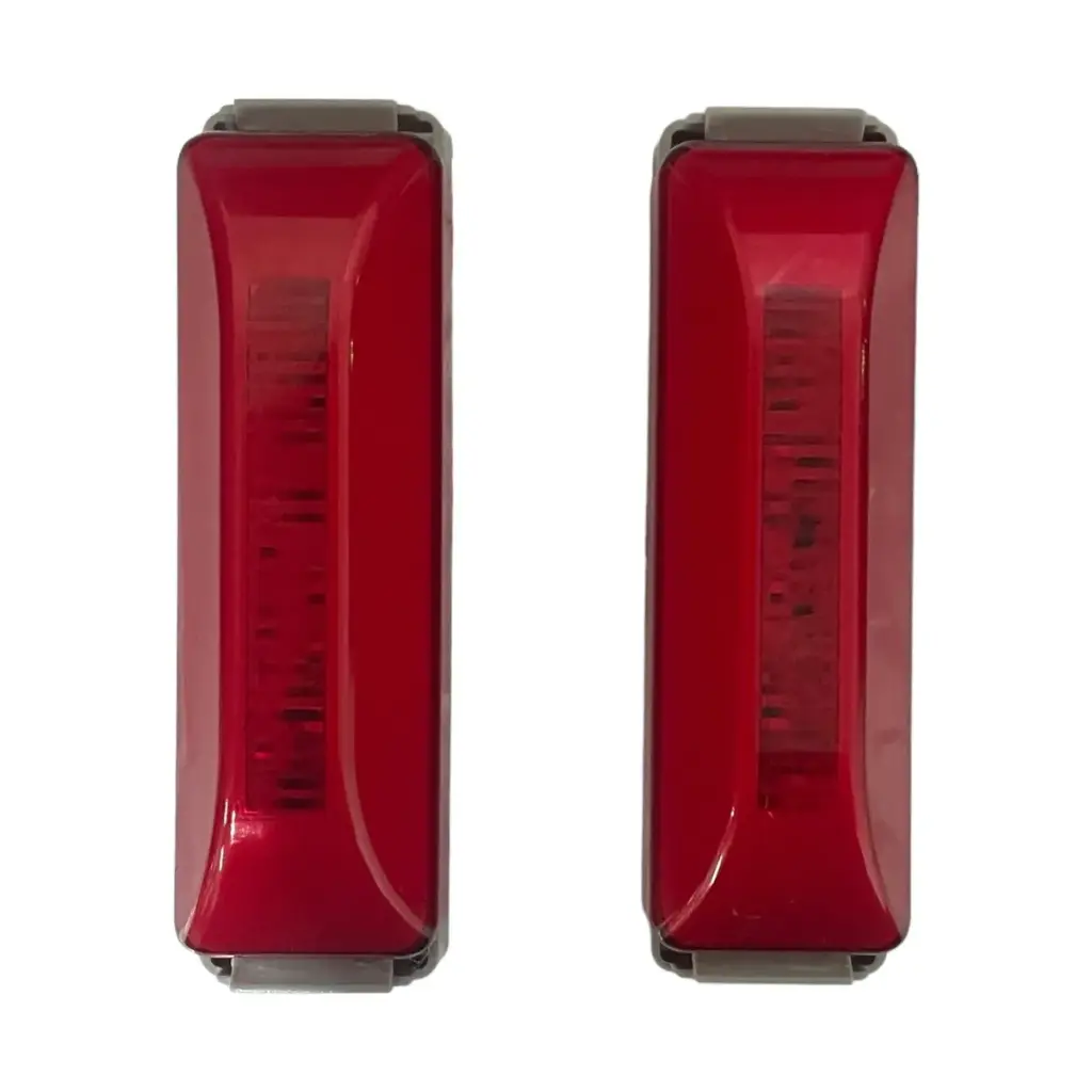 [LA-PCG4R] Plafon lateral ámbar tipo "Kenworth" GLO (Rojo)