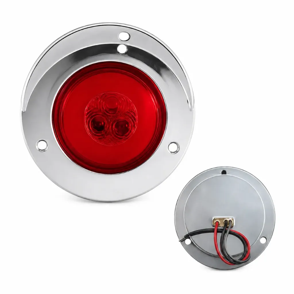 Plafón direccional GLO para camión de 2.5" con visera 