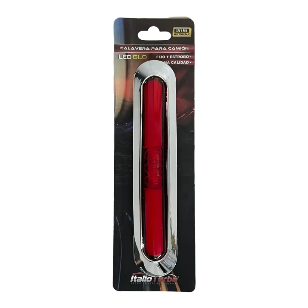 [PLA6601R] Plafón direccional para camión  (Rojo)