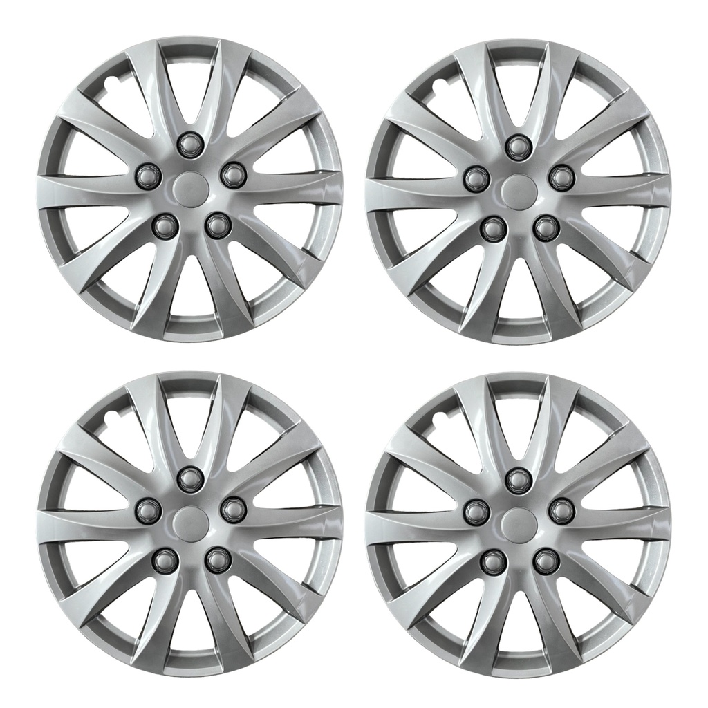 Tapón de rin gris 14