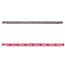Barra LED de 8 paneles cob con funciones