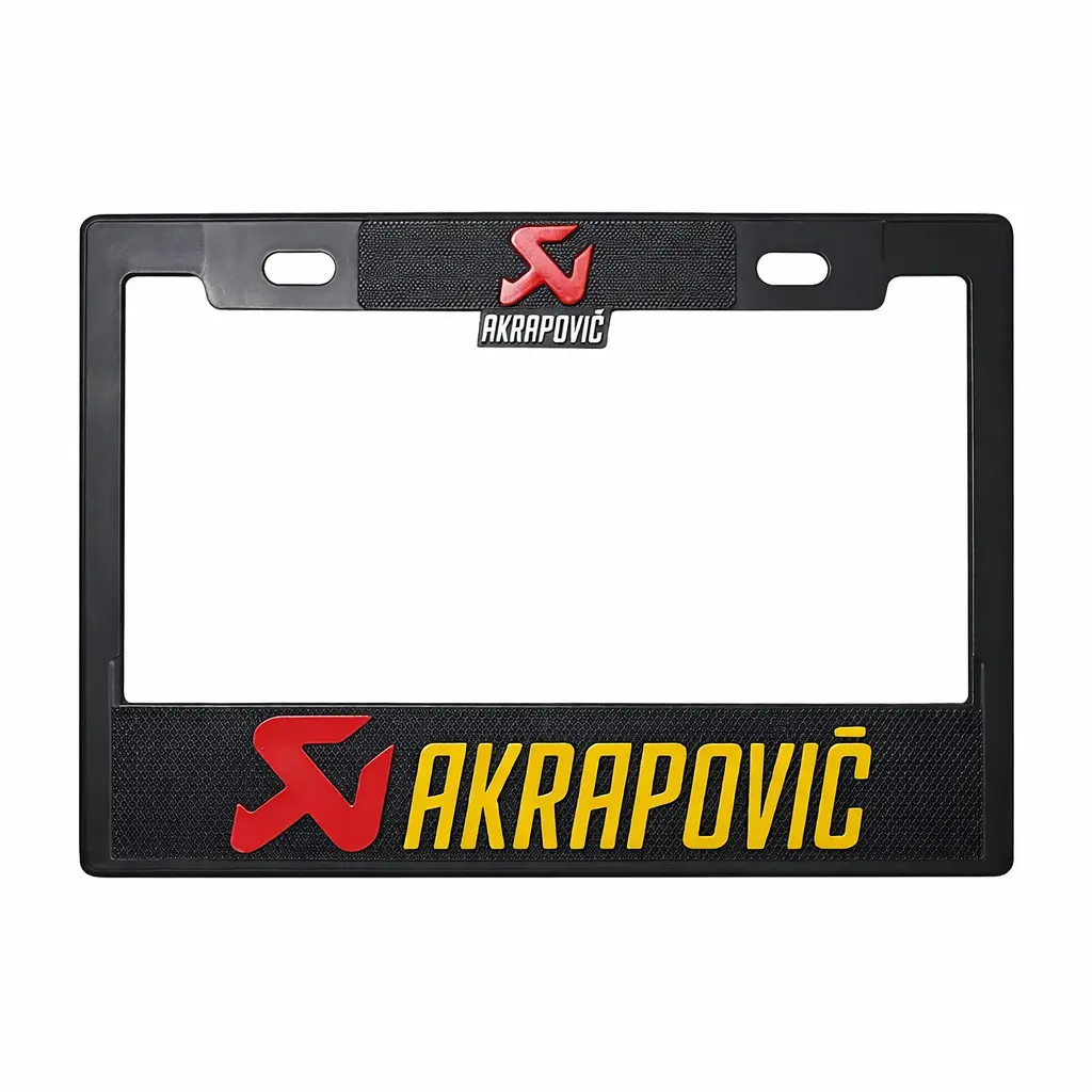 Portaplaca premium para motocicleta 