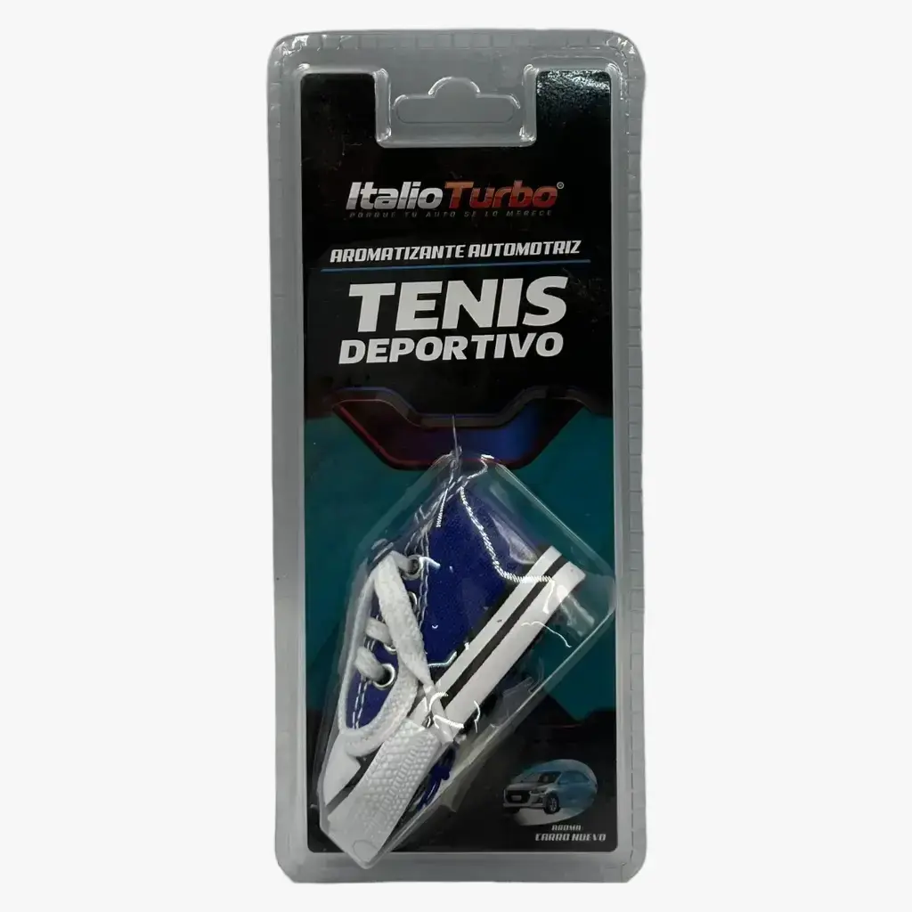 Aromatizante con forma de tenis