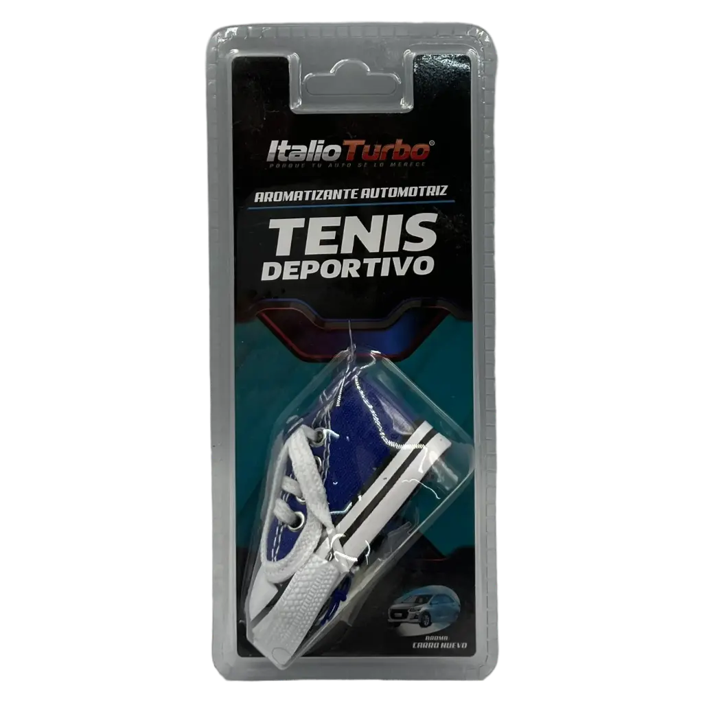 Aromatizante con forma de tenis