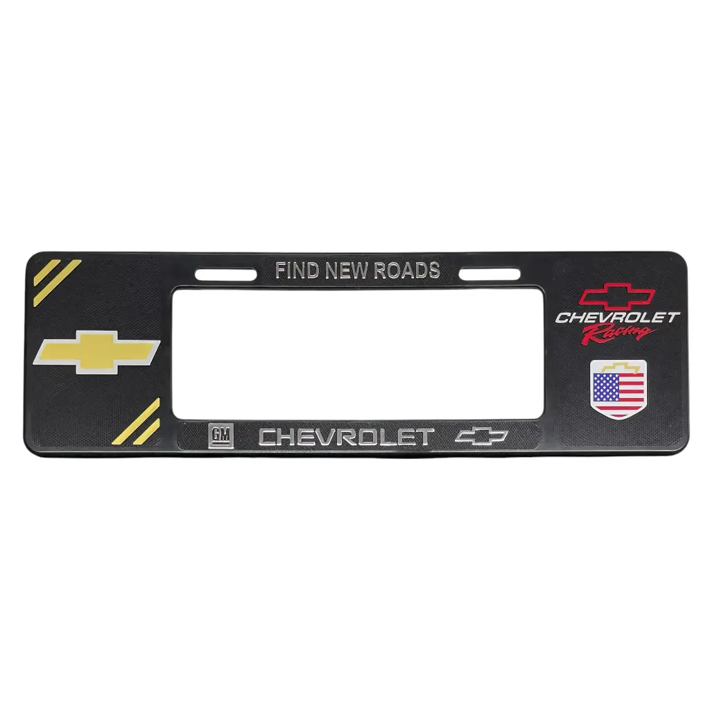 Portaplaca premium tipo europeo 