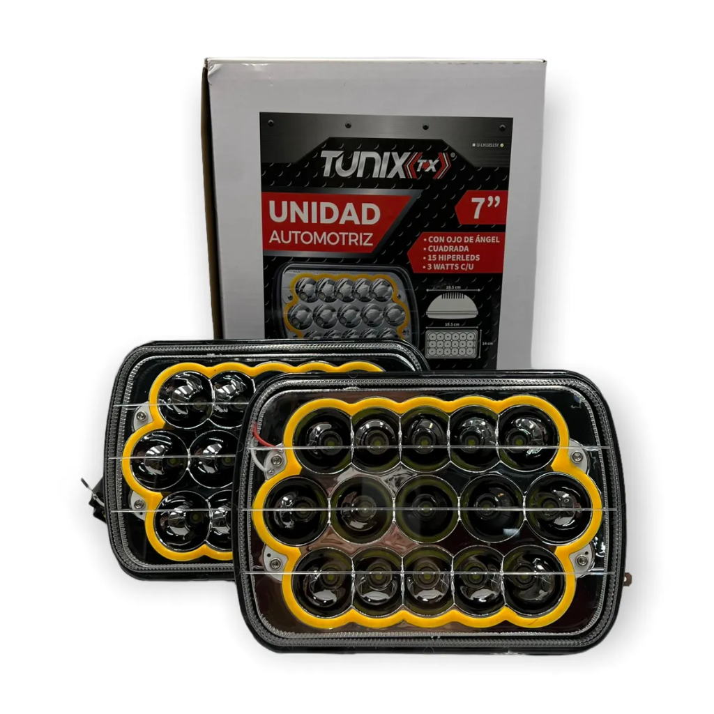 Unidad de 7" con ojo de ángel 