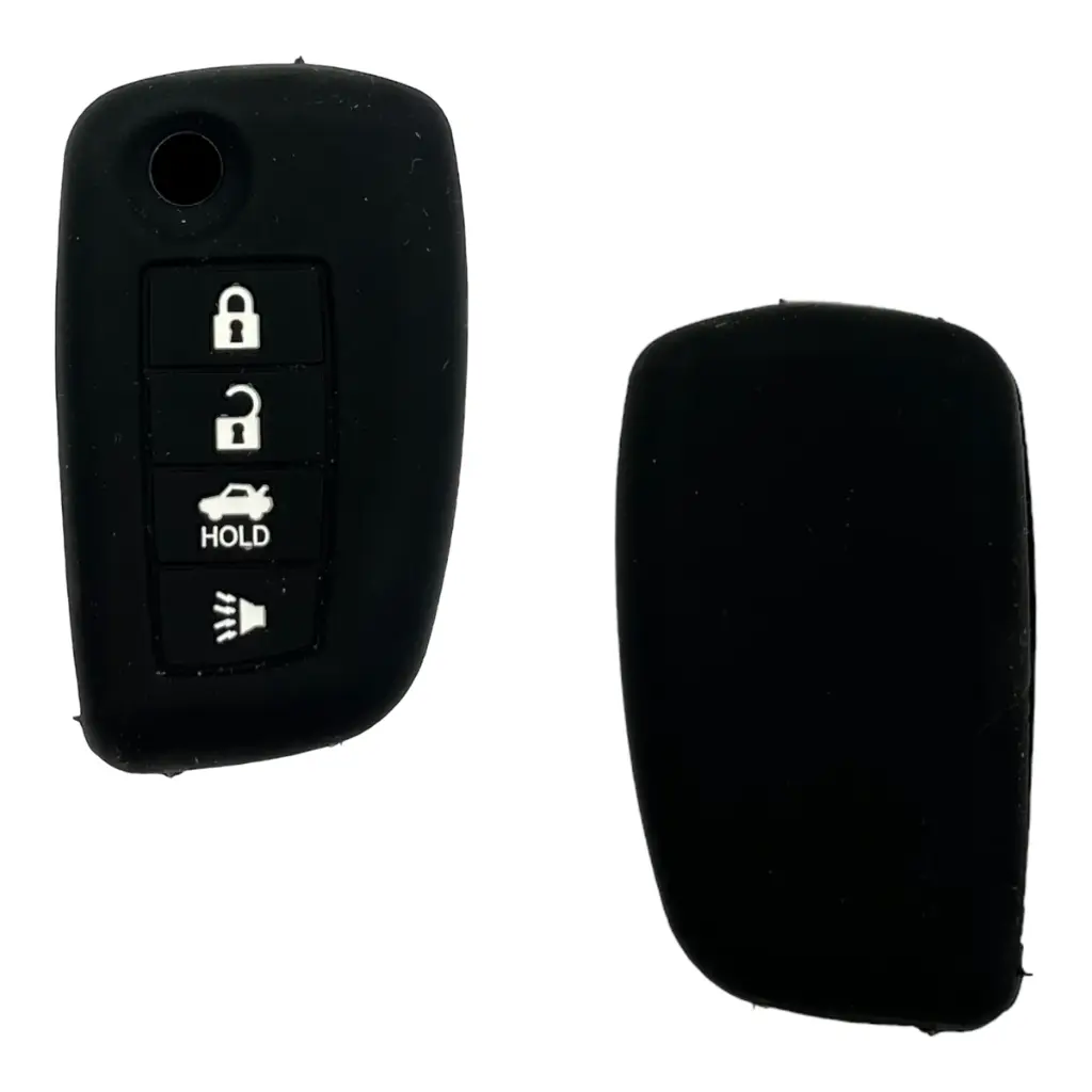 Funda de llave negro Nissan tipo navaja