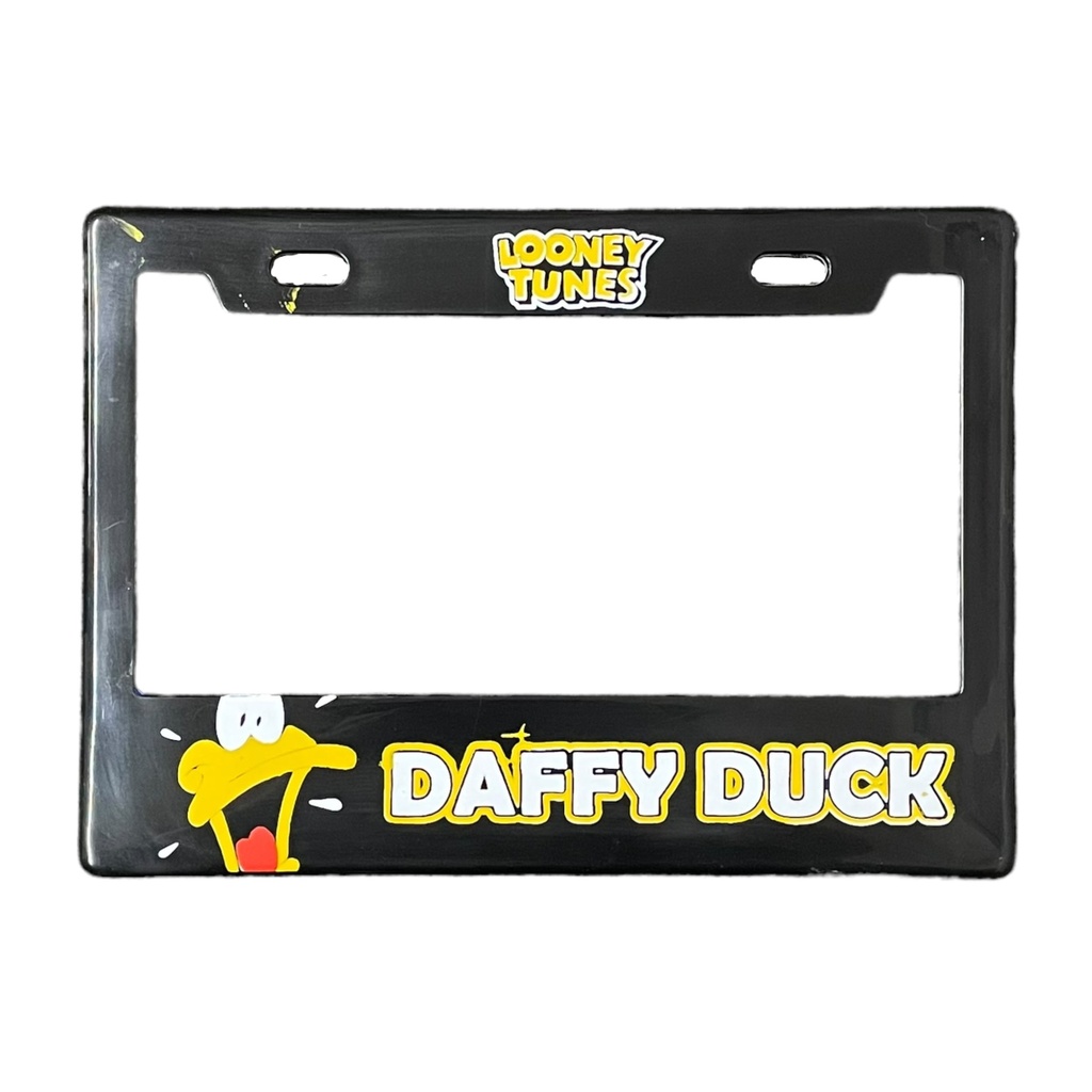 Portaplaca para motocicleta Daffy duck