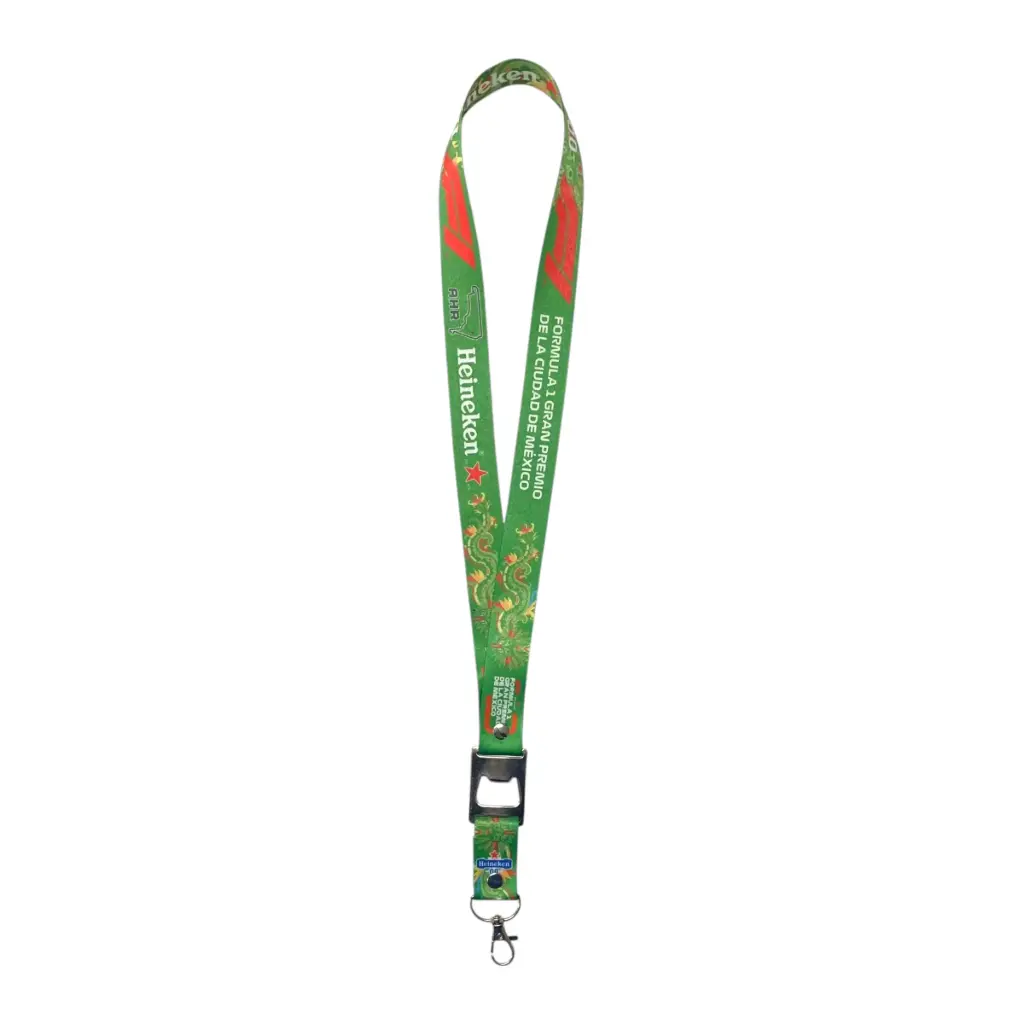 Lanyard con destapador Heineken F1