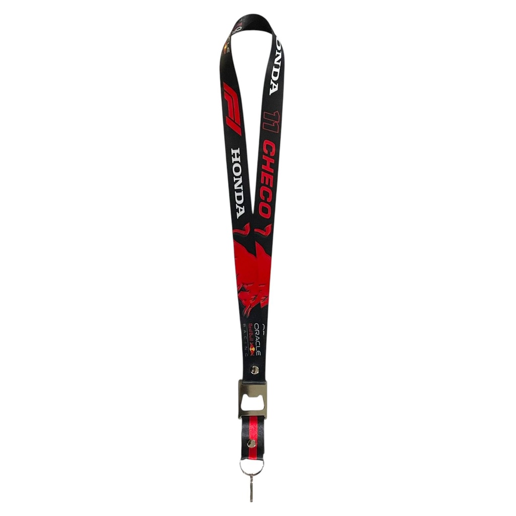 Lanyard con destapador Honda checo