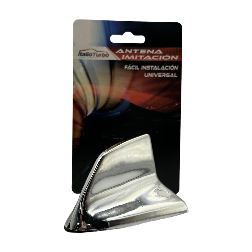 Antena imitación BMW cromada