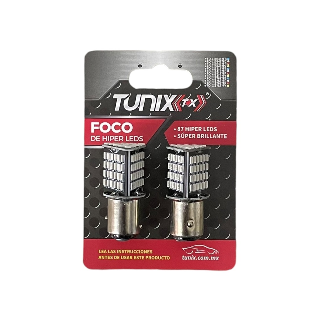 Foco de 87 LED función fijo y estrobo (1034)