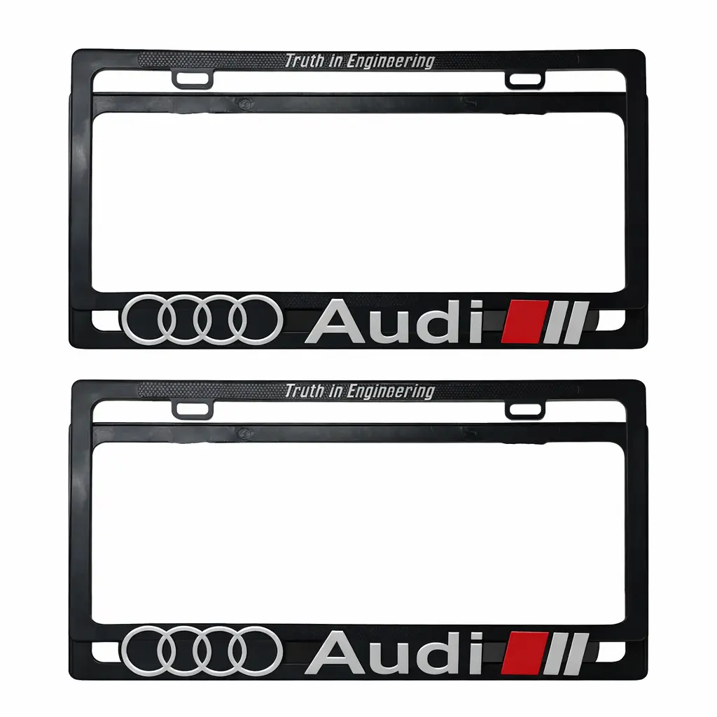 Portaplaca premium Audi
