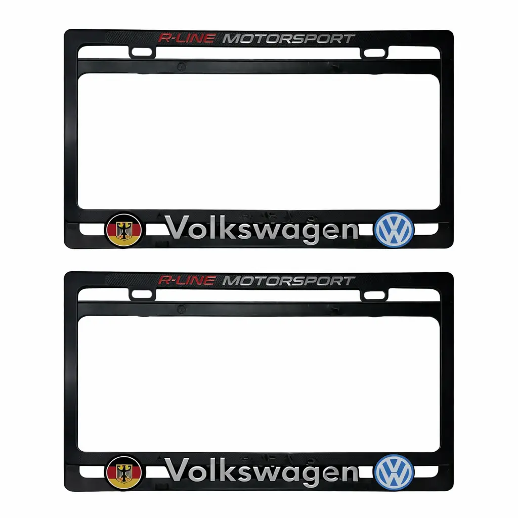 Portaplaca premium VW Das Auto Alemania