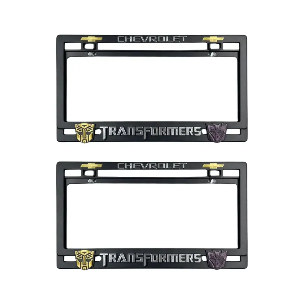 Portaplaca premium Chevrolet Transformers