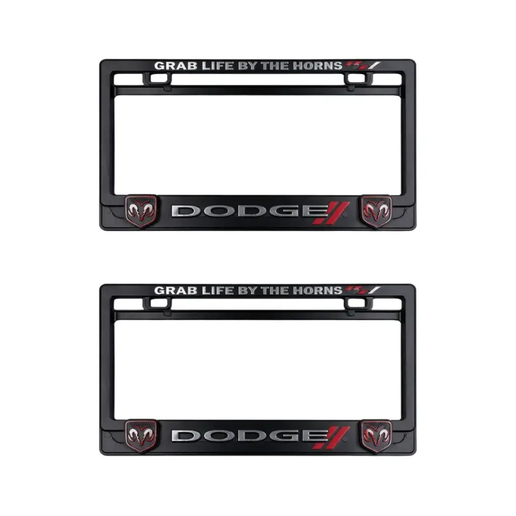 Portaplaca premium Dodge