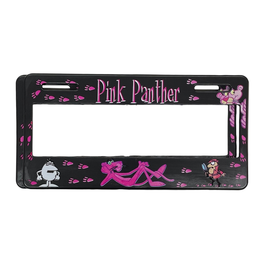 Portaplaca flexible Pantera Rosa 