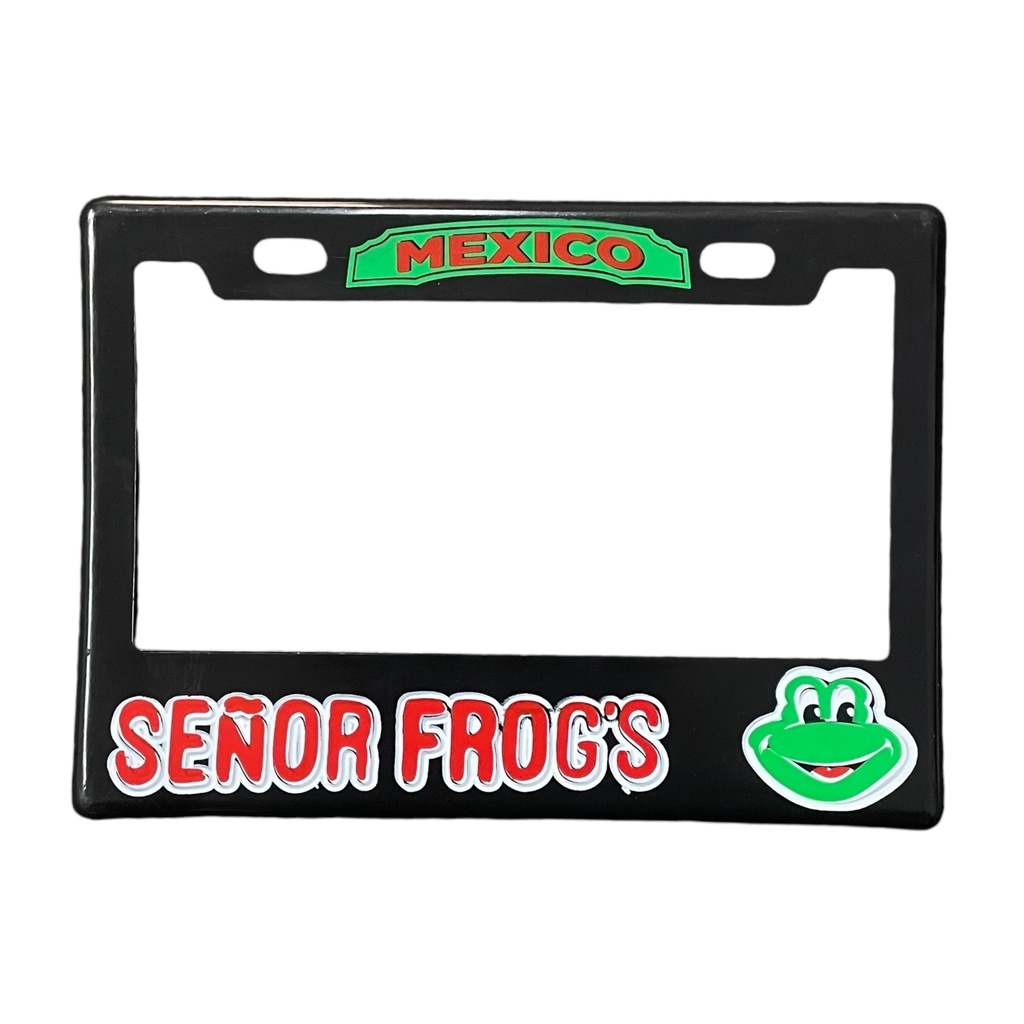 Portaplaca para motocicleta Sr Frogs
