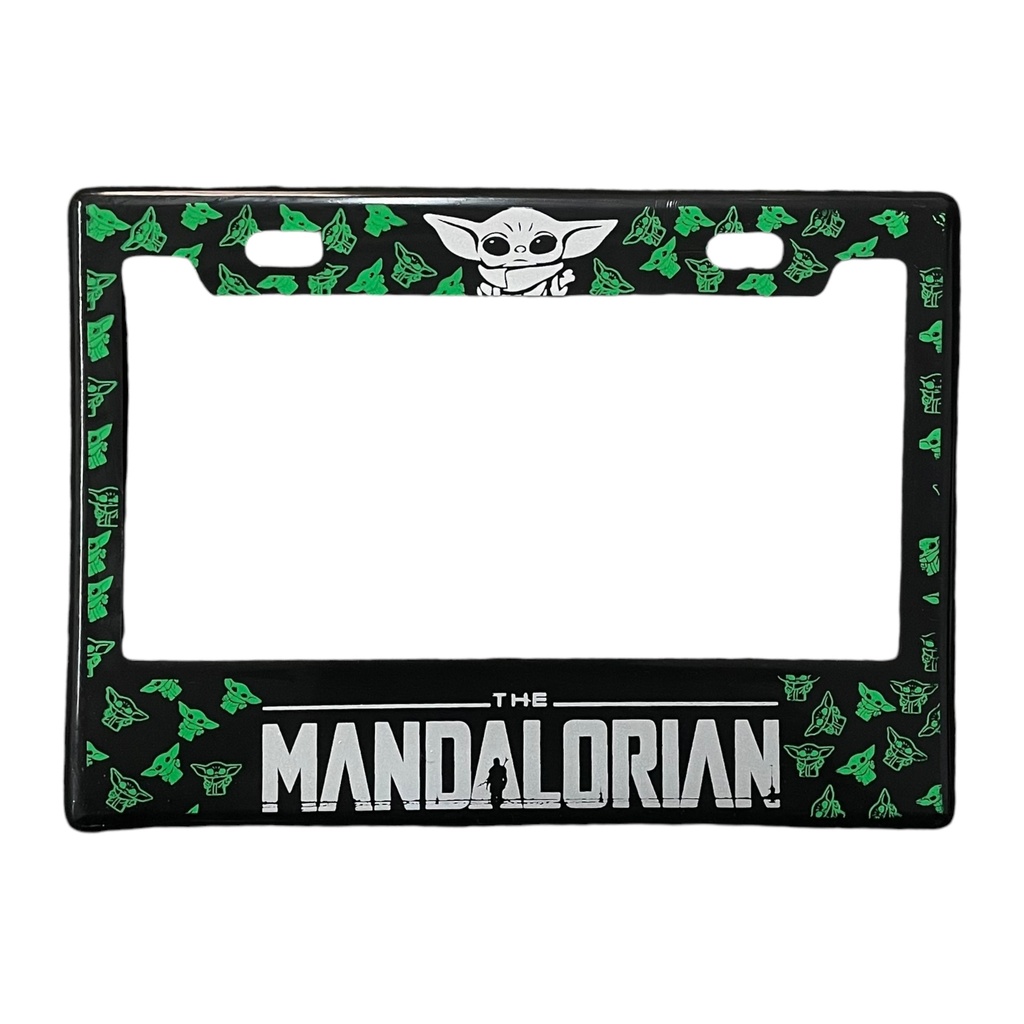 [PPM-MDRN] Portaplaca para motocicleta Mandalorian 