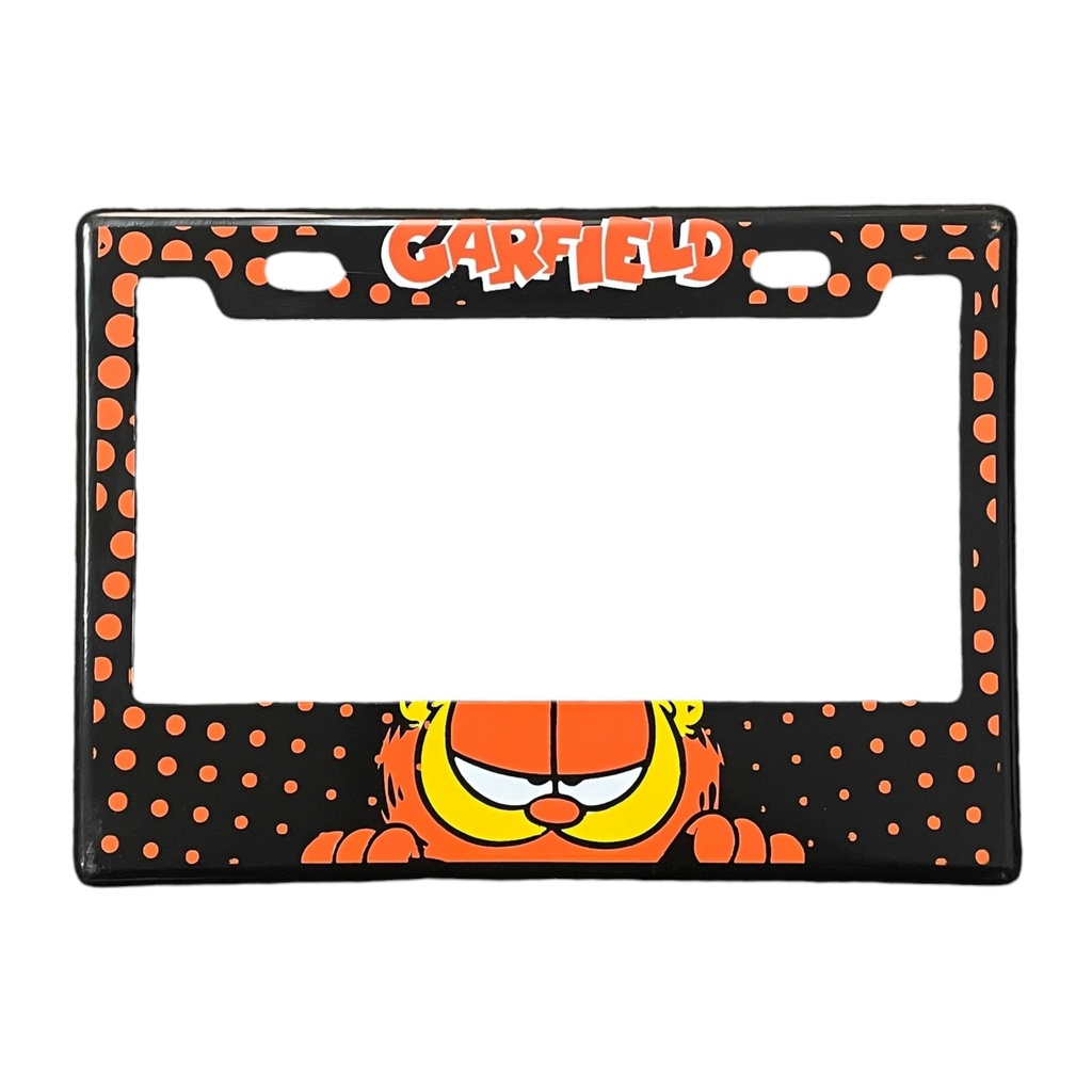 Portaplaca para motocicleta Garfield 