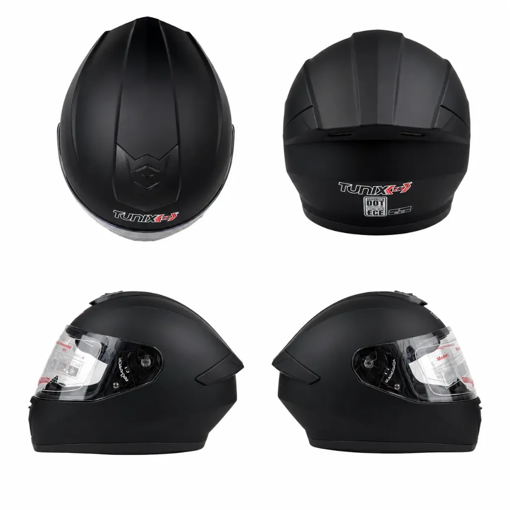 [CA-19MNL] Casco abatible negro mate medidas disp. (L)