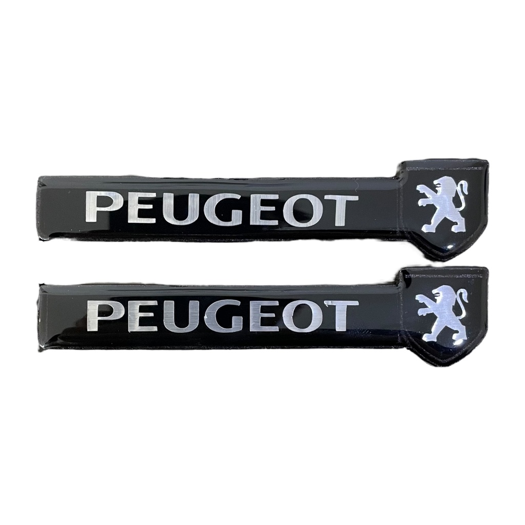 Emblema para salpicadera con escudo Peugeot