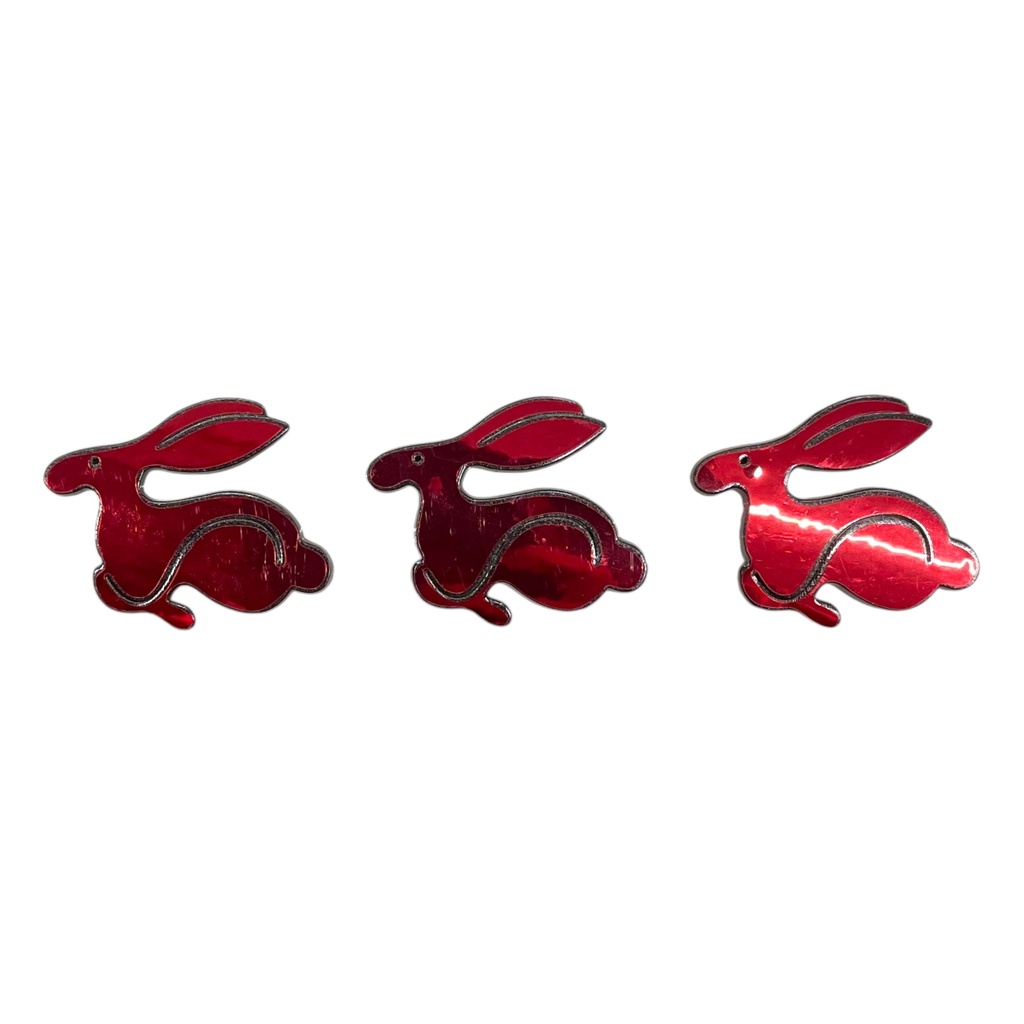 Emblema Rabbit 3 piezas 