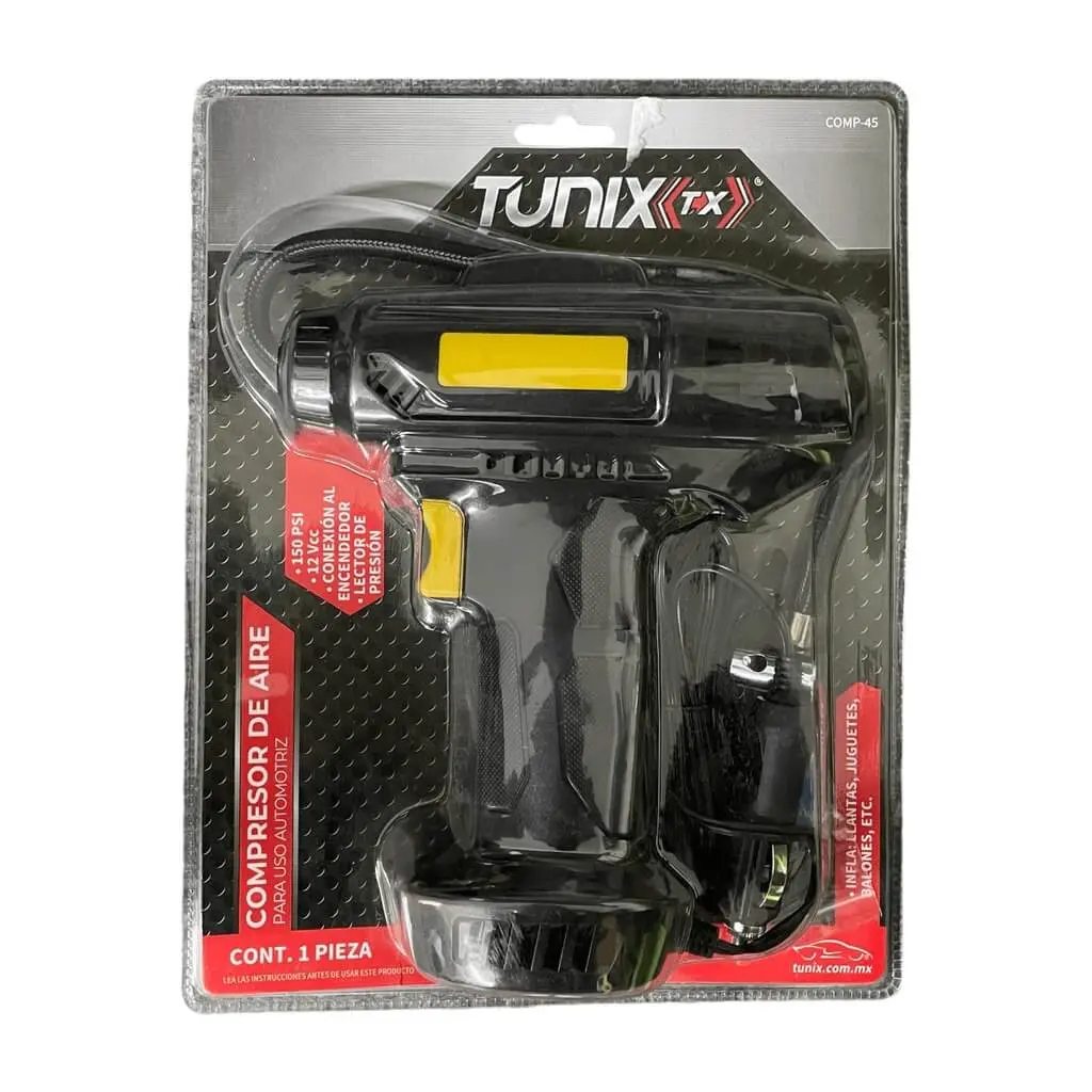 Compresora de aire con calibrador PSI 150