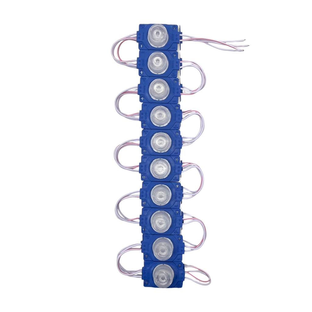 [RS-MOD-4001BU] Tira de modulo LED tipo sombrero (tira de 20 piezas) (Azul)