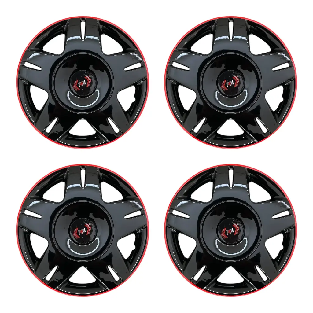 [T-XPN4713N] Tapon de rin negro tipo Platina 13