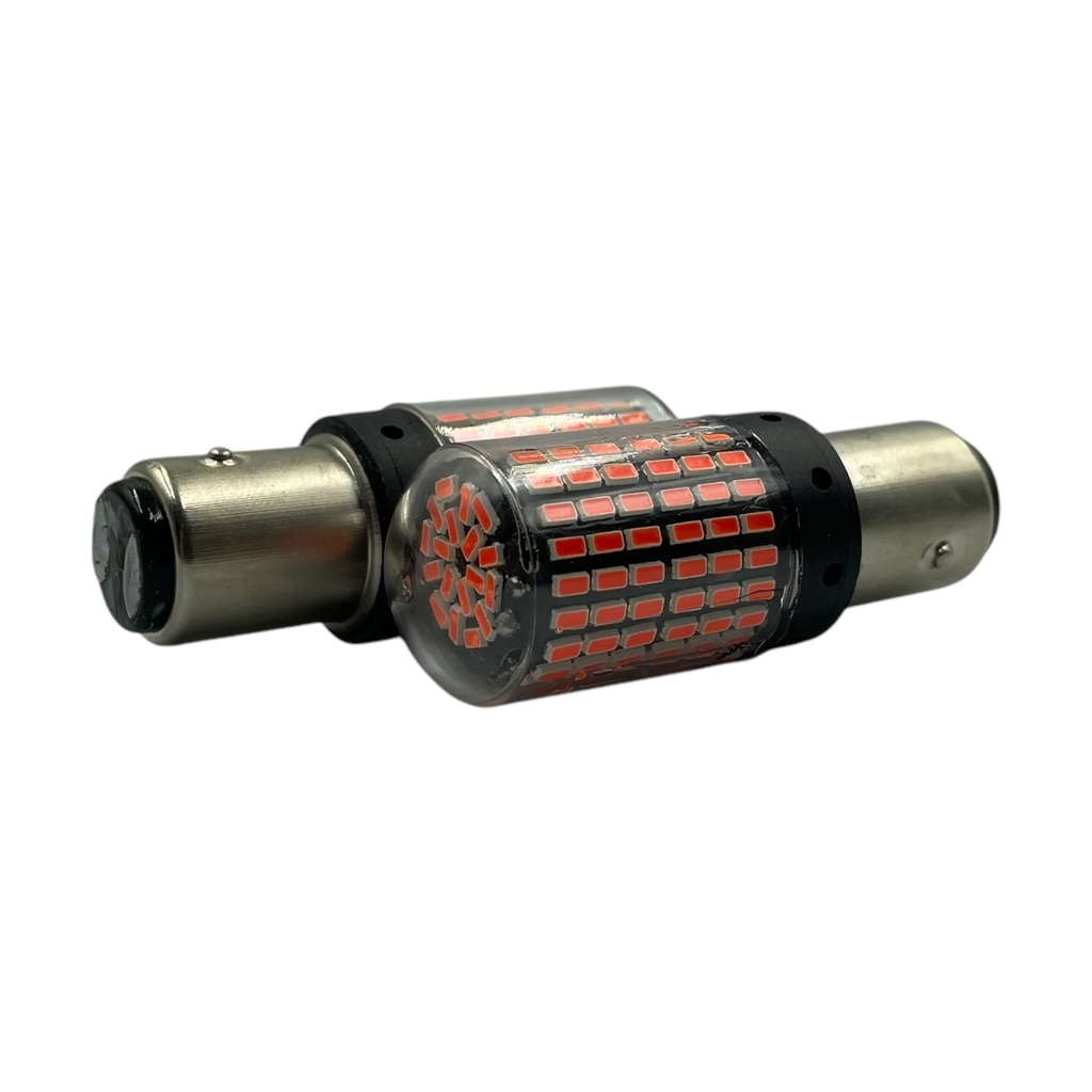 Foco multivoltaje de dos polos patas disparejas con 144 LED (1034)