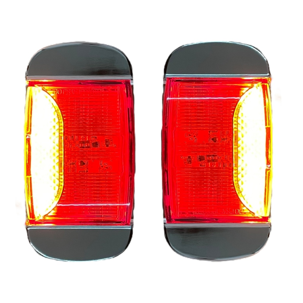 Plafon direccional ámbar con borde cromado y luz direccional de color 