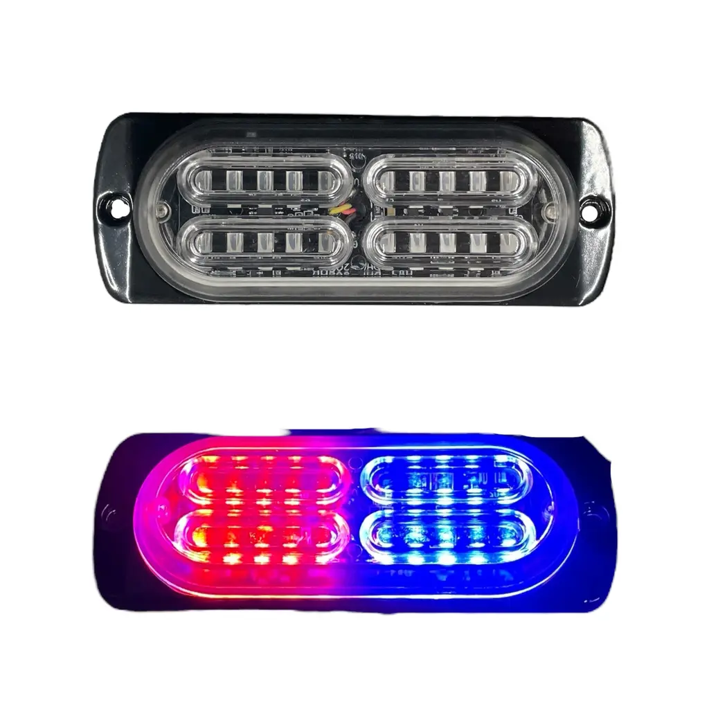 Estrobo código patrulla con 20 LED y funciones 