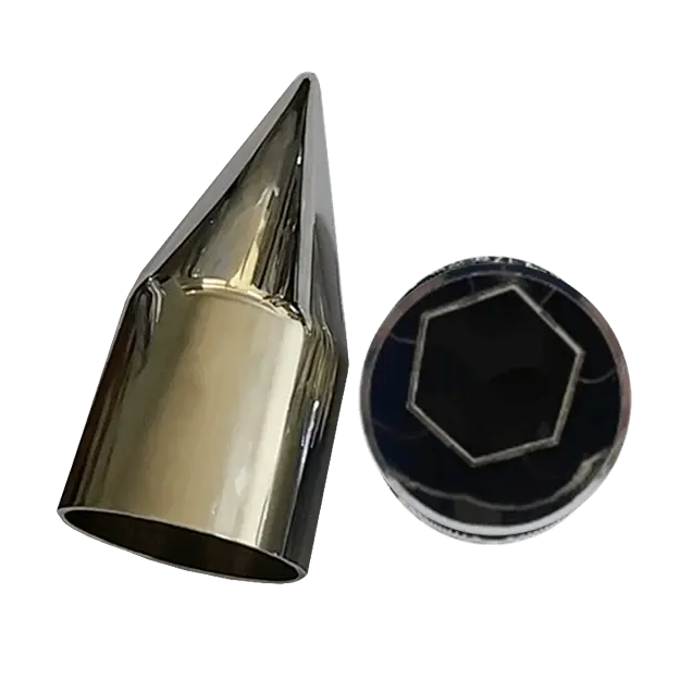 Capuchón cromado ABS pico