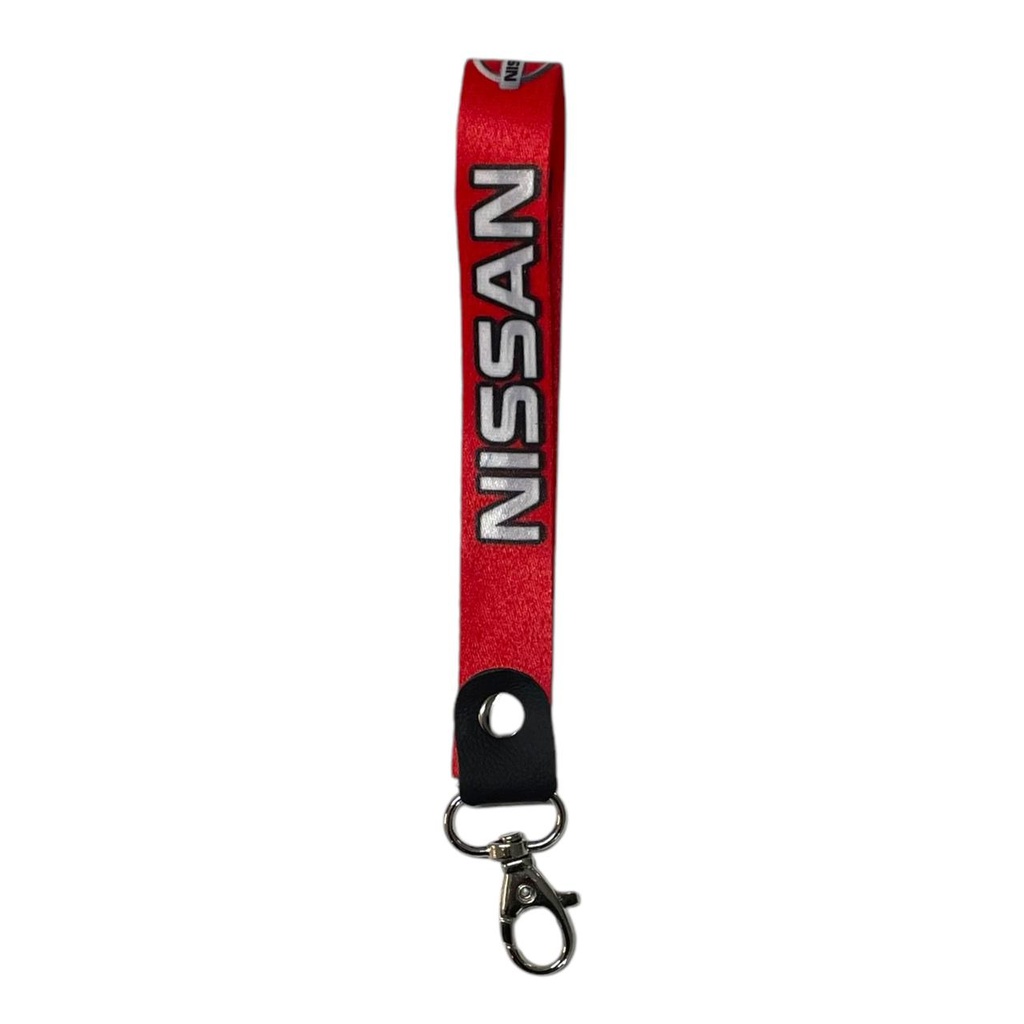 [LSUB-NISSANR] Llavero sublimado Nissan rojo