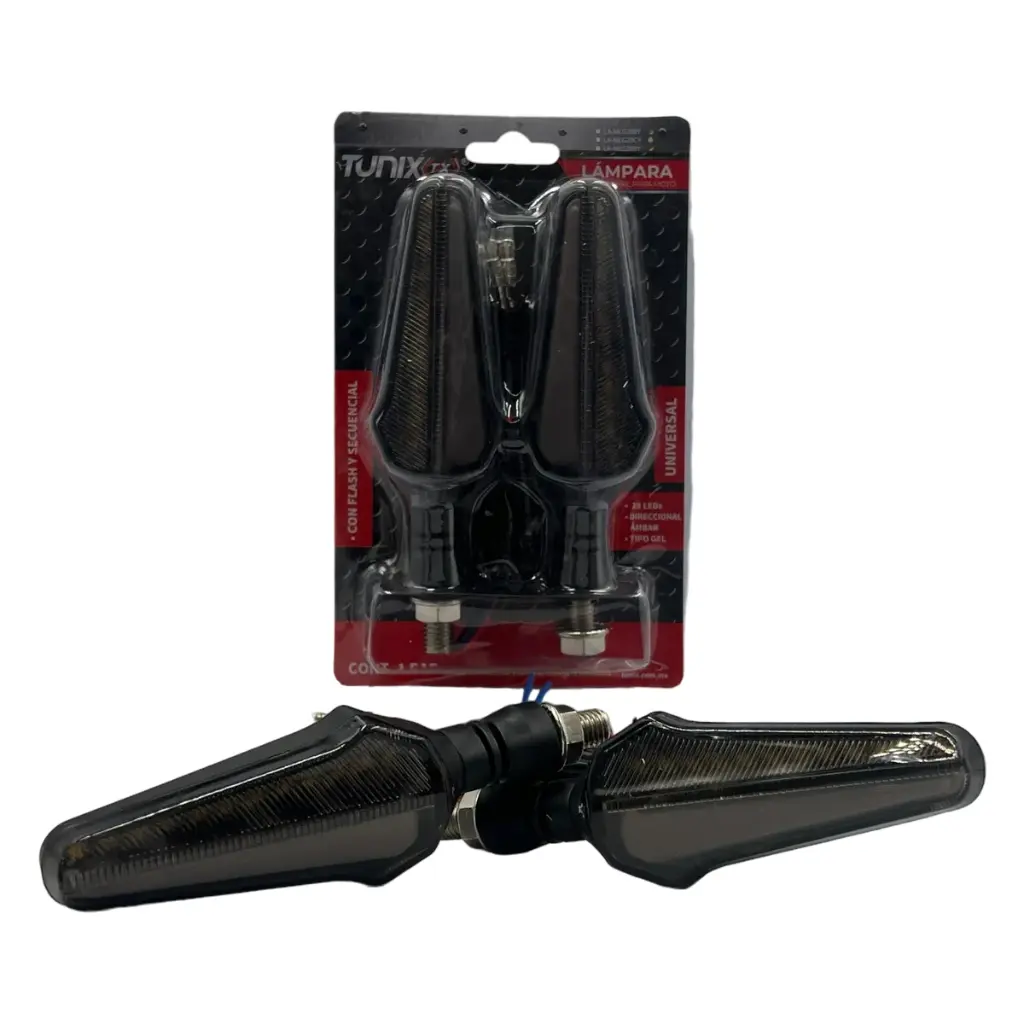 Direccional para moto flash y secuencial