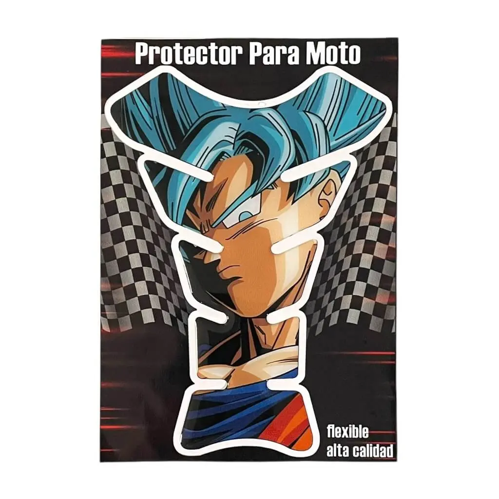 Cubretanque para moto Goku