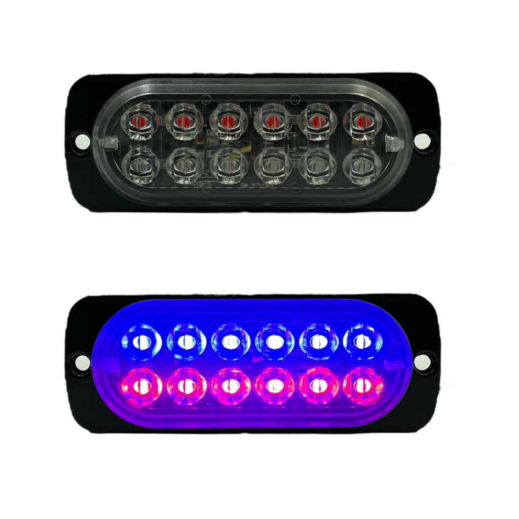 Estrobo universal de 12 LED código Patrulla
