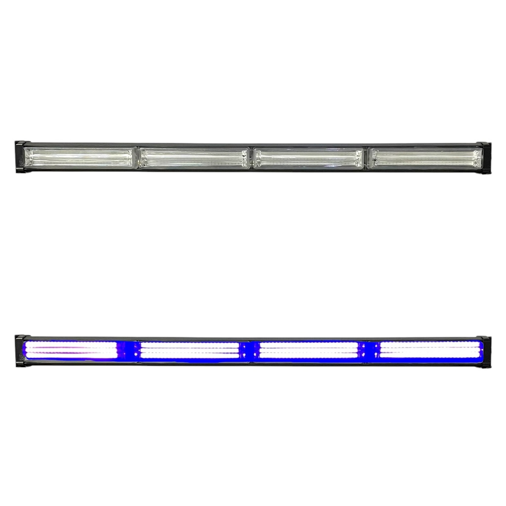 Barra LED azul de 4 paneles COB
