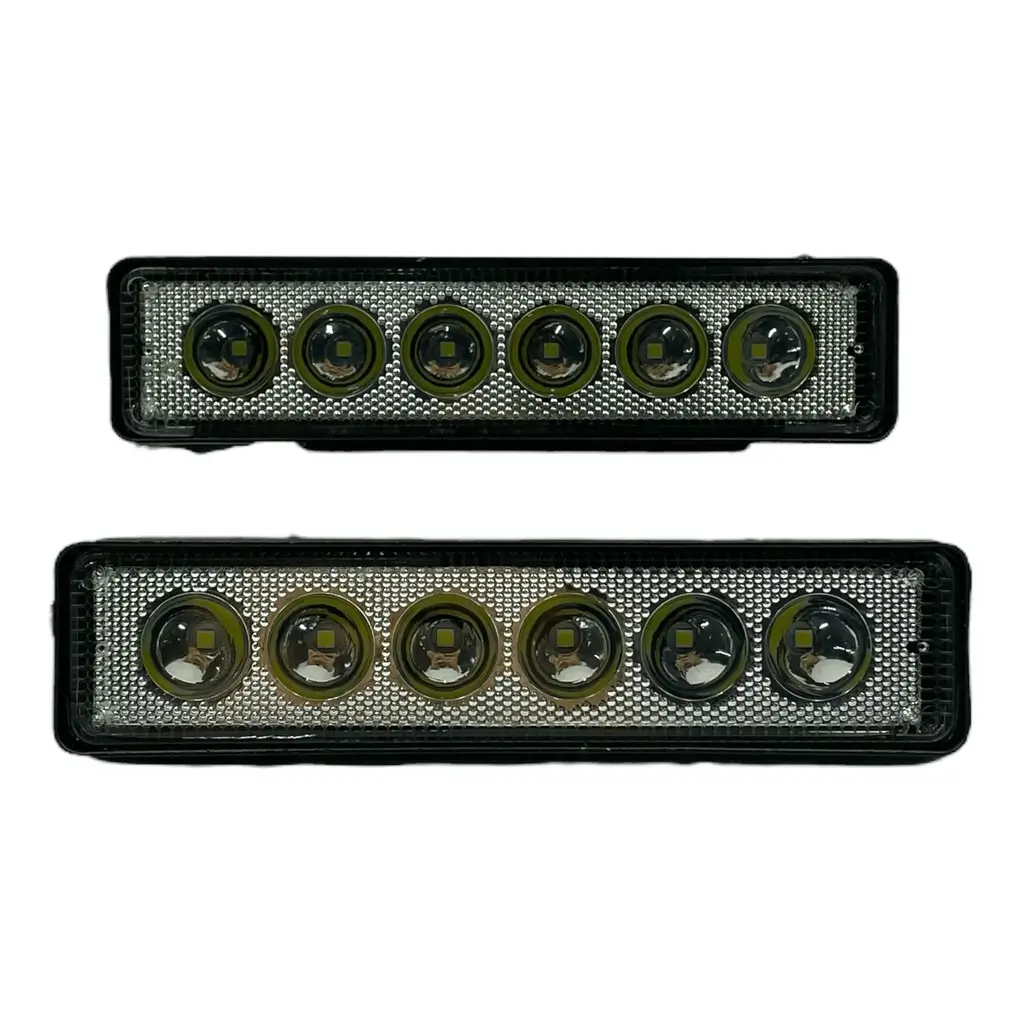Barra de 6 LED luz blanca
