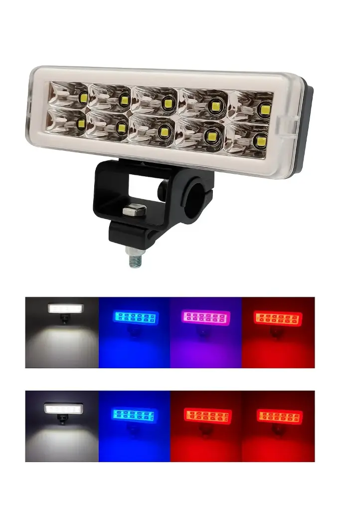 [XK46] Barra LED de alta intensidad con arillo de GEL RBL